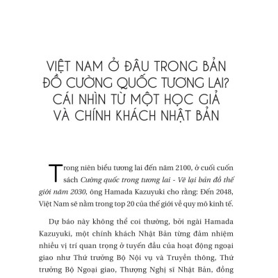 Cường Quốc Trong Tương Lai - Vẽ Lại Bản Đồ Thế Giới Năm 2030 (Tái Bản)