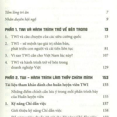 TWI - Bí Quyết Ẩn Sau Thành Công Của Các Siêu Cường Quốc