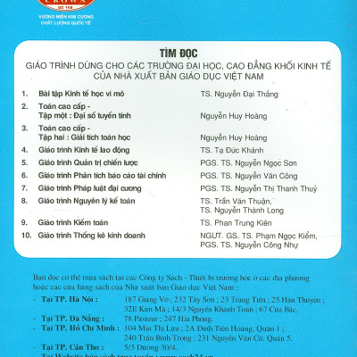 Giáo Trình Kiểm Toán (Dùng cho sinh viên các trường đại học, cao đẳng khối kinh tế)