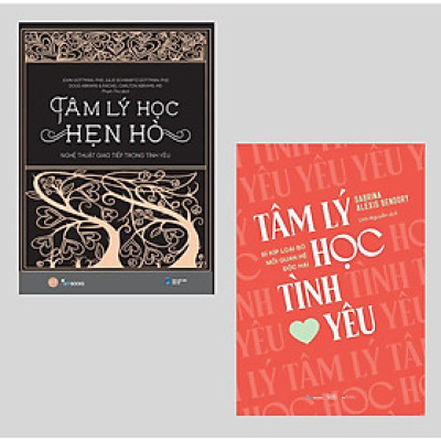 Sách Combo: Tâm Lý Học Hẹn Hò + Tâm Lý Học Tình Yêu - Bản Quyền
