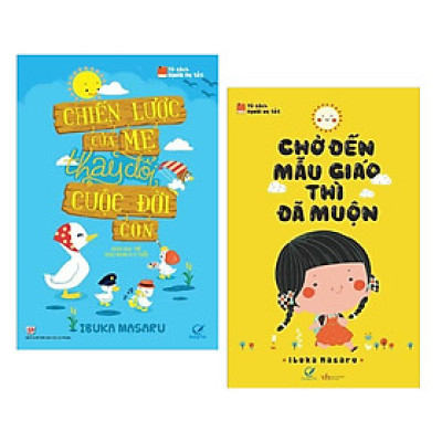 Combo Nuôi Dạy Con Kiểu Nhật Bản: Chiến Lược Của Mẹ + Chờ Đến Mẫu Giáo Thì Đã Muộn - (Sách Làm Cha Mẹ / Tủ Sách Nuôi Con)