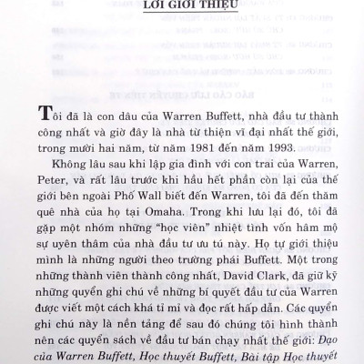 BÁO CÁO TÀI CHÍNH DƯỚI GÓC NHÌN CỦA WARREN BUFFETT