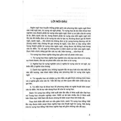 Từ Vựng Học Tiếng Việt