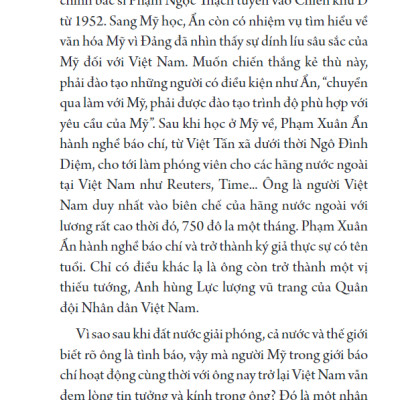 Sách - Phạm Xuân Ẩn - Tên Người Như Cuộc Đời
