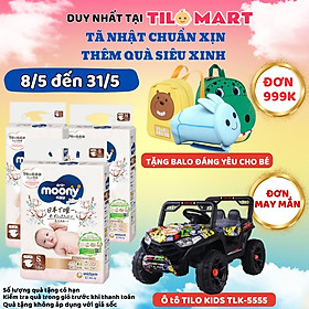 Tã bỉm dán Moony Natural L38 (9-14kg)