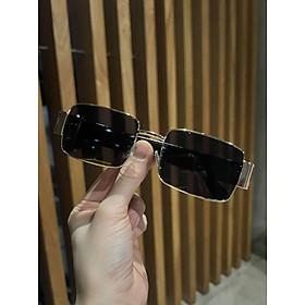 Kính râm chống nắng thời trang dáng vuông đơn giản phong cách Hàn Quốc