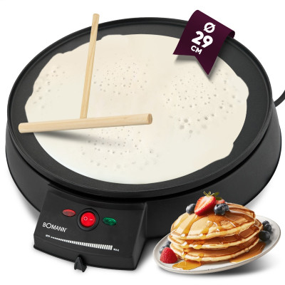 Máy Làm Bánh Crepe Bomann CM 2221 CB Black Hàng chính hãng