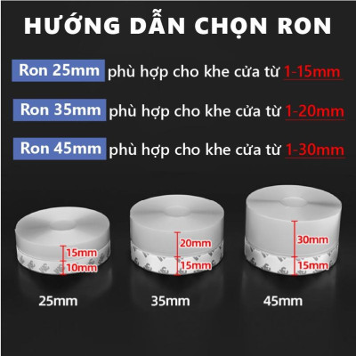 Gioăng cao su dán khe hở cửa, miếng dán khe hở chân cửa ngăn bụi chống nước chống côn trùng