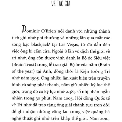 Siêu Trí Nhớ (Quà Tặng TickBoook Sinh Động)