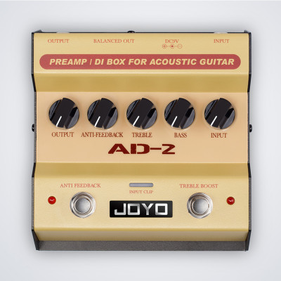 JOYO AD-2 Acoustic Guitar Preamp và DI Box Pedal | Phơ Effect Pedal JOYO AD-2- Hàng Chính hãng