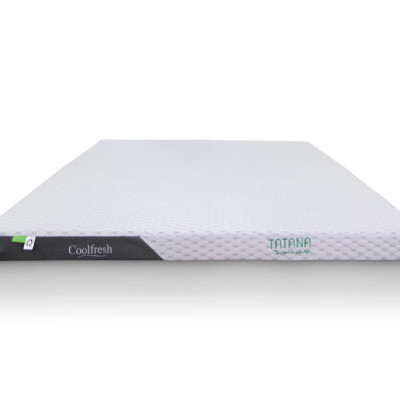 Nệm Cao Su Thiên Nhiên Tatana Cool Fresh, Áo Vải Cooling Làm Mát- Mền Mại, Êm Ái, Độ Đàn Hồi Cao - Bảo hành 12 năm.