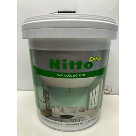 Sơn Nước Toa Nitto Extra nội thất màu xanh da trời 7411_17L