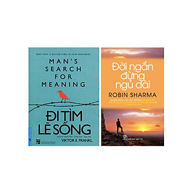 Combo 2 Quyển: Đi Tìm Lẽ Sống + Đời Ngắn Đừng Ngủ Dài _FN