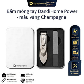 Bấm móng tay DandiHome Power cao cấp bằng thép 420J2 sắc bén, chống gỉ