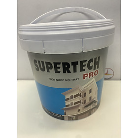 Sơn Nước Toa Supertech nội thất màu kem 8792 _5L