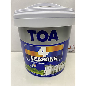 Sơn nước Toa 4 Seasons Tropic shield ngoại thất màu xanh 7506 _ 5L