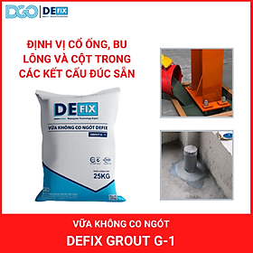 Vữa không co ngót DEFIX GROUT G-1