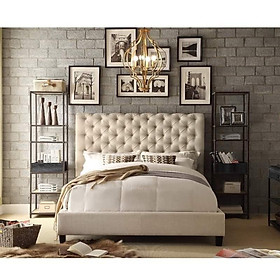 Giường ngủ Châu Âu Juno Sofa kích thước 1m6 hoặc 1m8 x 2m