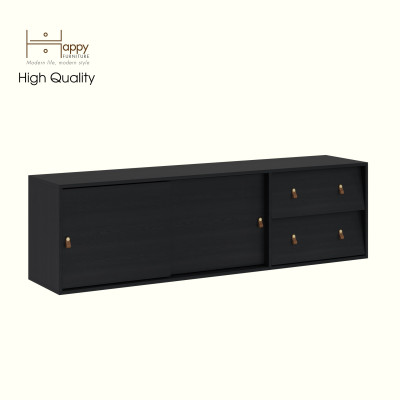 HAPPY FURNITURE , Kệ TV 2 cửa lùa 2 ngăn kéo - CALYN , KTV_100 , 180cm x 40cm x 52cm DxRx