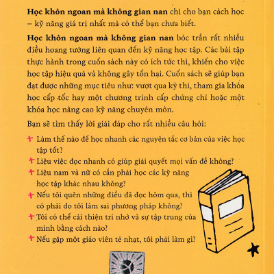 Học Khôn Ngoan Mà Không Gian Nan: Chỉ Cho Bạn Cách Học - Kỹ Năng Giá Trị Nhất Mà Có Thể Bây Giờ Bạn Mới Biết (Tặng kèm Tickbook)
