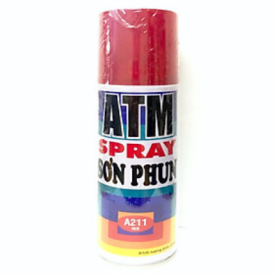 Sơn Xịt ATM A211 ( Màu Đỏ )