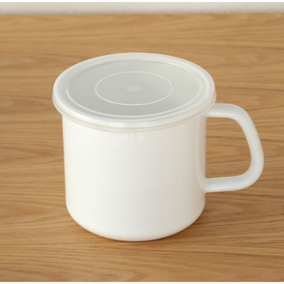 Cốc nhựa nắp mềm dành cho bé Nakaya 200ml có quai cầm tiện lợi ( Màu trắng ) - hàng nội địa Nhật Bản
