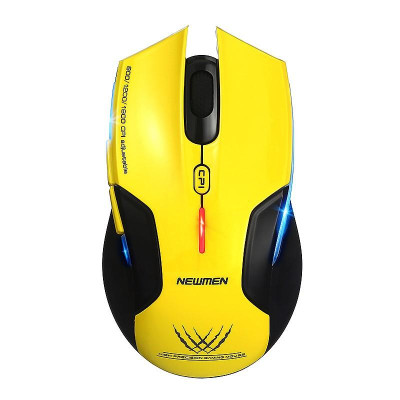 Chuột NEWMEN E500-Y/E500Lite Gaming không dây - Hàng Chính Hãng