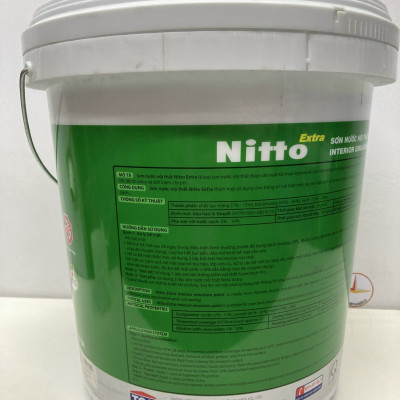 Sơn Nước Toa Nitto Extra nội thất màu xanh ngọc 7508_4L