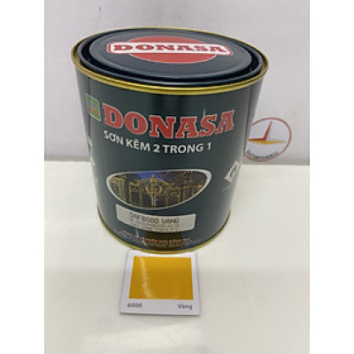 Sơn Sắt Kẽm Donasa 2 trong 1 màu DAF 6000 Vàng _ 800ml