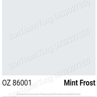OEXPO ZOCO ANTI-FADE UV FOR EXTERIOR – SƠN NGOẠI THẤT CAO CẤP CHỐNG THẤM & BỀN MÀU VƯỢT TRỘI- OZ 86001