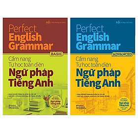 Sách - Perfect English Grammar - Cẩm Nang Tự Học Toàn Diện Ngữ Pháp Tiếng Anh - Basic & Advanced - Combo 2 Cuốn - Megabook