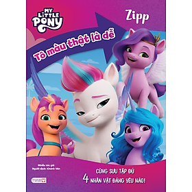 My Little Pony Tô Màu Thật Là Dễ: Zipp - Cùng Sưu Tập Đủ 4 Nhân Vật Đáng Yêu Nào!