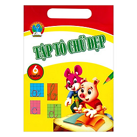 Bộ Túi Tập Tô Chữ Đẹp ( 6 Cuốn )