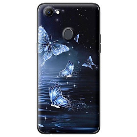 Ốp lưng cho Oppo F7 NỀN BƯỚM 3 - Hàng chính hãng