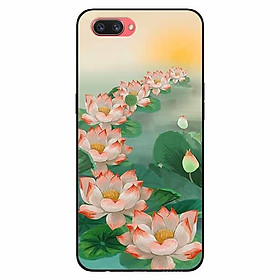 Ốp lưng in cho Realme C1 Mẫu Bảy Đóa Sen