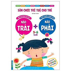 Sân Chơi Trí Tuệ Cho Trẻ - Rèn Luyện Tư Duy Não Trái + Phát Triển Sáng Tạo Não Phải - Dành Cho Bé 5-6 Tuổi - Tập 1