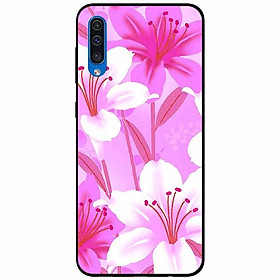 Ốp lưng dành cho Samsung A30s mẫu Hoa Ly Hồng