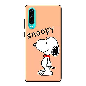 Ốp in cho Huawei P30 Chú Chó Snoopy - Hàng chính hãng