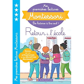Sách tập đọc  tiếng Pháp - Mes Premieres Lectures Montessori niveau 4, Retour A L