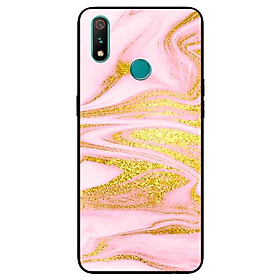 Ốp Lưng in cho Realme 3 Pro Mẫu NỀN ĐÁ HOA 8 - Hàng Chính Hãng