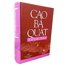 bìa cứng - CAO BÁ QUÁT toàn tập (tập 2) - Trung Tâm Nghiên Cứu Quốc Học