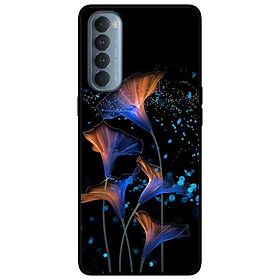 Ốp lưng dành cho Reno 4 Pro mẫu Hoa Đêm Cam