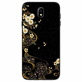Ốp lưng dành cho Samsung J3 Pro mẫu Hoa Văn Hoa Trắng