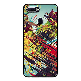Ốp Lưng in cho Oppo A5s Mẫu Họa Tiết Bắn Nước - Hàng Chính Hãng