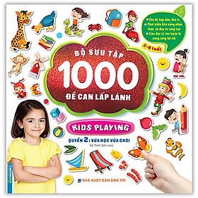Bộ Sưu Tập 1000 Đề Can Lấp Lánh (2-8 tuổi)
