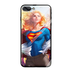 Ốp lưng kính cường lực cho iPhone 8 Plus Girl 205 - Hàng chính hãng