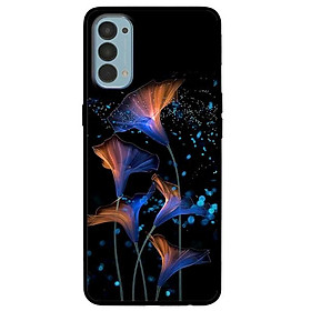 Ốp lưng dành cho Reno 4 mẫu Hoa Đêm Cam