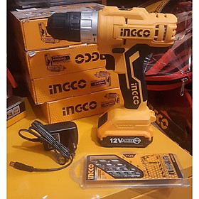MÁY KHOAN VẶN VÍT DÙNG PIN  12V /1.5AH INGCO CDLI1222 - HÀNG CHÍNH HÃNG