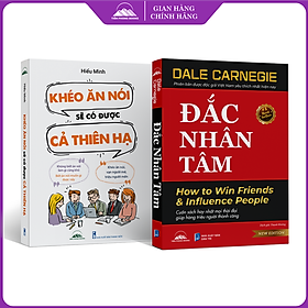 Sách - Combo Đắc Nhân Tâm + Khéo Ăn Nói Sẽ Có Được Cả Thiên Hạ - Tiên Phong Books