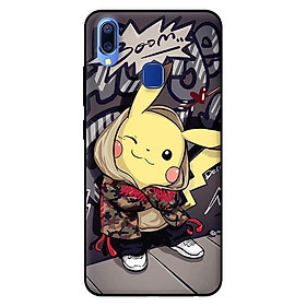 Ốp lưng in cho Vivo Y95 mẫu Pikachu - Hàng chính hãng
